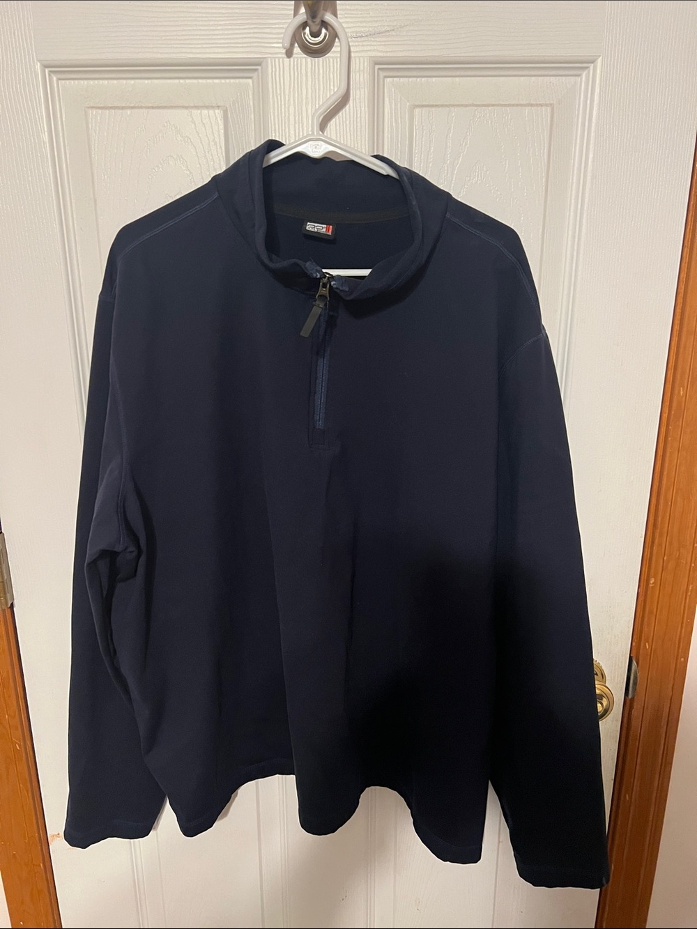 32 Degrees Men's Navy Quarter-Zip Sweater
